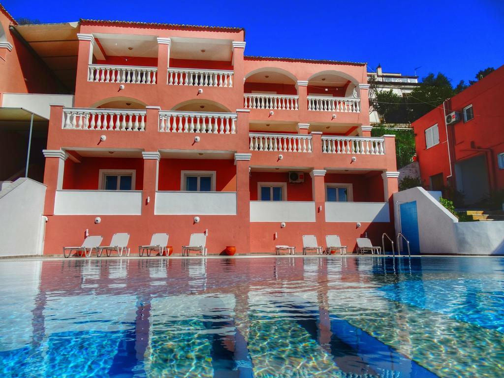 Paradiso Hotel Sea View And Pool Suites Ipsos Corfu Exterior photo